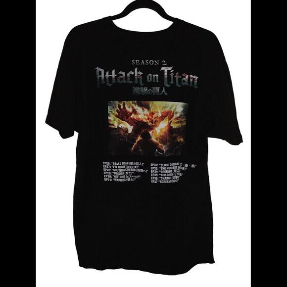 Attack On Titan Men's T-Shirt Size L by Ripple Junction - Picture 2 of 2